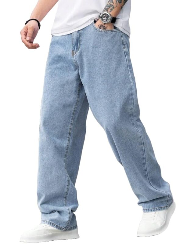 Rise Baggy Jeans